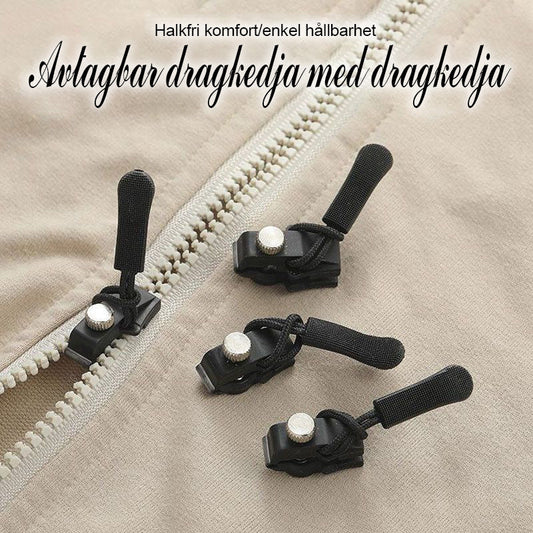 Avtagbar dragkedja