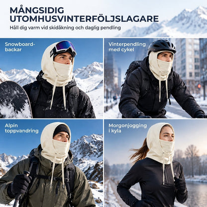 FrostHood™ - Varm vinterbalaklava för skidåkning utomhus